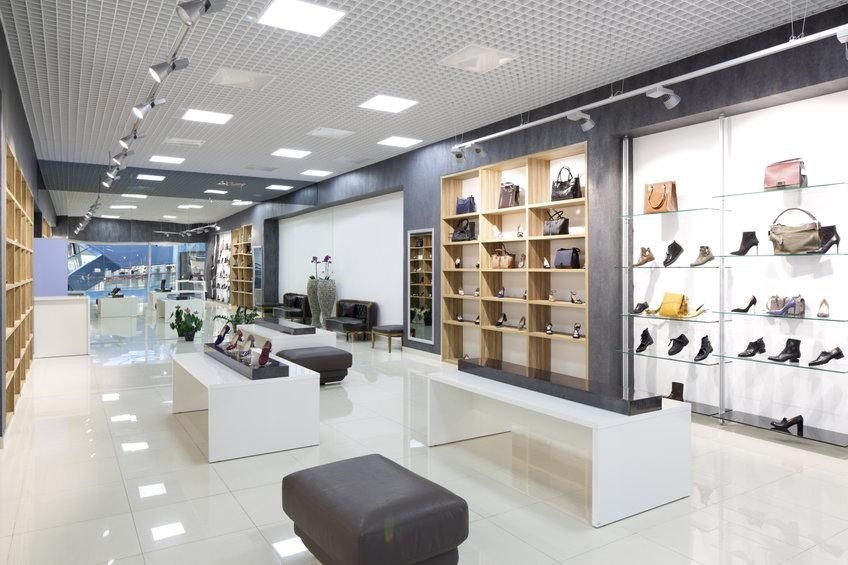 Shoe and Bag Store | Commercial Lighting